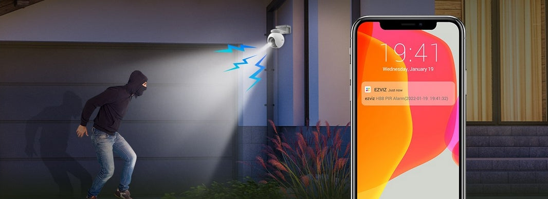 EZVIZ HB8 2K Battery-Powered Pan & Tilt Wi-Fi CCTV Camera