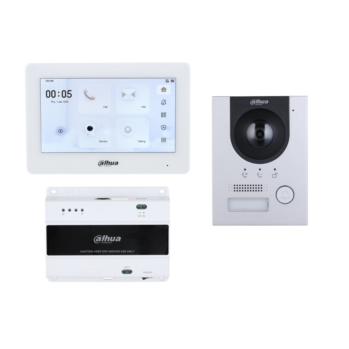 Dahua IP DHI-KTD01L IP 2 Wire Intercom Kit