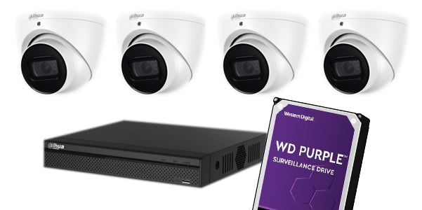 Dahua 6MP 4 Channel Premium CCTV Kit