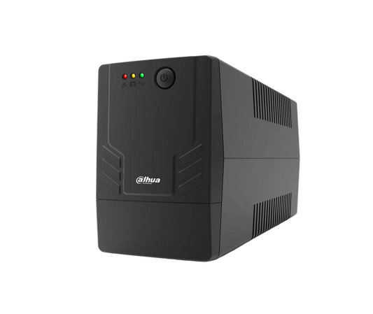 Black Dahua power supply unit on a white background
