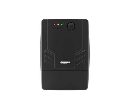 Black Dahua device with visible branding on a white background