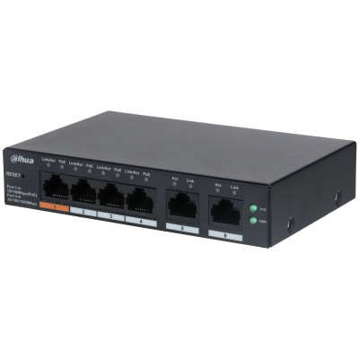 Dahua CS4006-4ET-60 6-Port Cloud Managed Switch, 4 PoE Ports