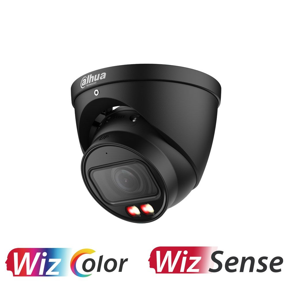 Dahua IPC-HDW2549EMP-S-PRO-ANZ-BLK black 5MP WizColor turret camera