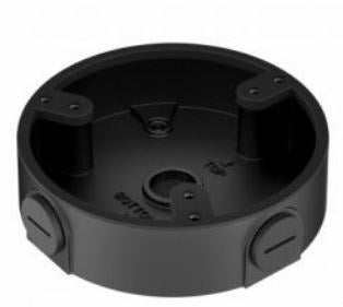 Dahua PFA139-B Black Waterproof Junction Box – genuine Dahua camera mounting accessory