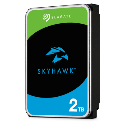 Seagate SkyHawk 2TB surveillance hard drive included in the CCTV kit