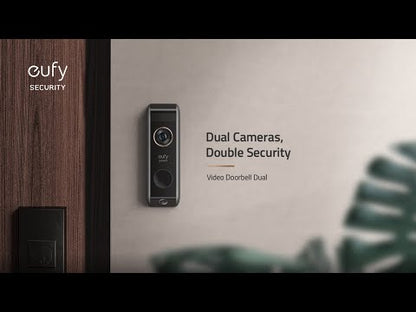 Eufy Security Dual Cam Wireless Video Doorbell 2K Intercom E8213C12