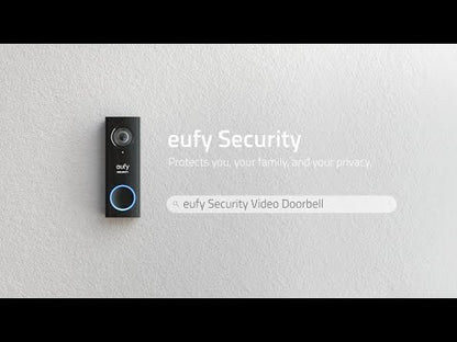 Eufy Security Wireless Video Doorbell 2K Intercom T8210CW1